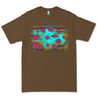 Cacao gemstone serape glitter background Premium Tee - JahusDesignShop