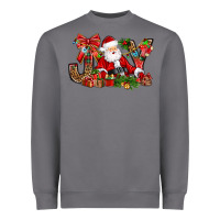 Storm joy christmas with santa bbs Heavyweight Sweatshirt - BundleAndBundleShop