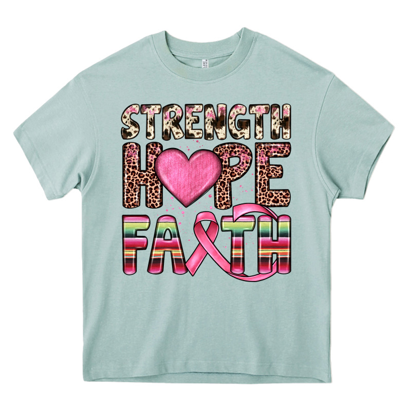 Strength Hope Faith Heavy Core Tee by JahusDesignShop | Teevron