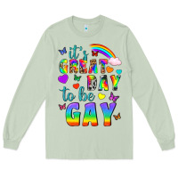 Matcha Western It's Great Day To Be Gay Long Sleeve Tee - BundleAndBundleShop