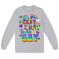 Moon Dust Western It's Great Day To Be Gay Long Sleeve Tee - BundleAndBundleShop