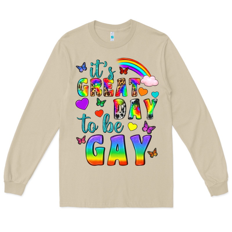 Western It's Great Day To Be Gay Long Sleeve Tee by BundleAndBundleShop | Teevron
