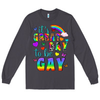 Smoke Western It's Great Day To Be Gay Long Sleeve Tee - BundleAndBundleShop