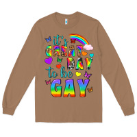 Toasted Coconut Western It's Great Day To Be Gay Long Sleeve Tee - BundleAndBundleShop