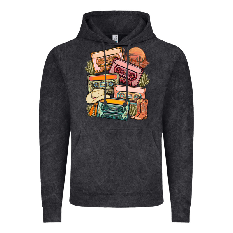 Customized Country Cassette Tapes Vintage Hoodie by MaliasSmallBusiness | Teevron
