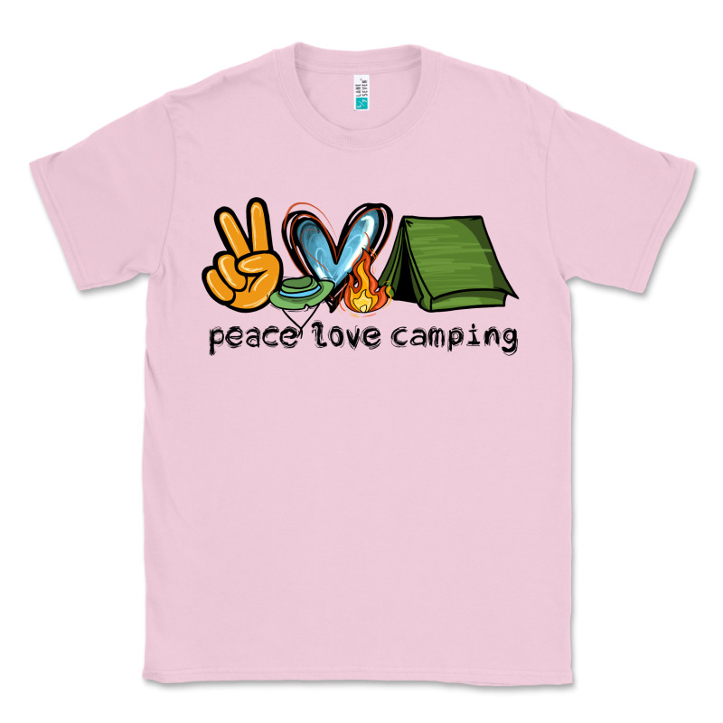 Peace Love Camping Classic Tee by NancyCooperArtShop | Teevron