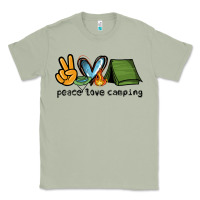 Matcha peace love camping Classic Tee - NancyCooperArtShop