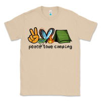 Mushroom peace love camping Classic Tee - NancyCooperArtShop