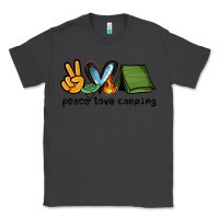 Smoke peace love camping Classic Tee - NancyCooperArtShop