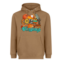 Toasted Coconut count your blessings Heavyweight Hoodie - CowGirlArtShop
