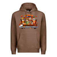 Chestnut coffee cups truck Premium Hoodie - CowGirlArtShop