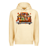 Pina Colada coffee cups truck Premium Hoodie - CowGirlArtShop