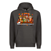 Smoke coffee cups truck Premium Hoodie - CowGirlArtShop