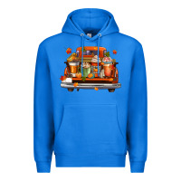True Royal coffee cups truck Premium Hoodie - CowGirlArtShop