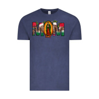 Vintage Denim mexican flag our lady of guadalupe mom leopard Vintage Tee - JahusDesignShop