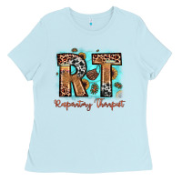 Baby Blue rt respiratory therapist Ladies Tee - JahusDesignShop