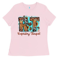 Bubblegum Pink rt respiratory therapist Ladies Tee - JahusDesignShop