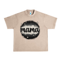 French Oak leopard mama Urban Heavy Tee - MaliasSmallBusiness