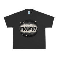 Pigment Black leopard mama Urban Heavy Tee - MaliasSmallBusiness