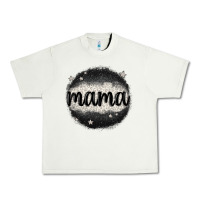 Pistachio leopard mama Urban Heavy Tee - MaliasSmallBusiness