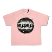 Salmon leopard mama Urban Heavy Tee - MaliasSmallBusiness