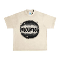 Sandshell leopard mama Urban Heavy Tee - MaliasSmallBusiness