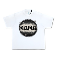 White leopard mama Urban Heavy Tee - MaliasSmallBusiness