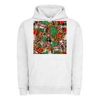 Pigment Lunar Rock christmas donkey Urban Hoodie - FaDigitalArtStudio