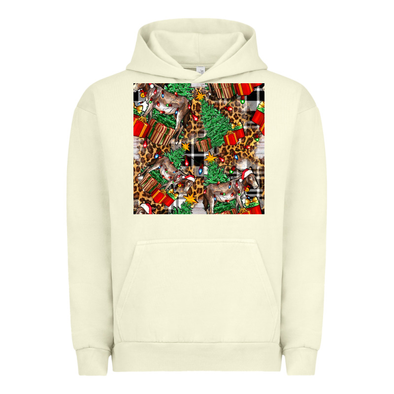 Christmas Donkey Urban Hoodie by FaDigitalArtStudio | Teevron
