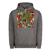 Pigment Tornado christmas donkey Urban Hoodie - FaDigitalArtStudio