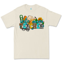 Wife Mom Teacher With Sunflowers Premium Tee | Teevron