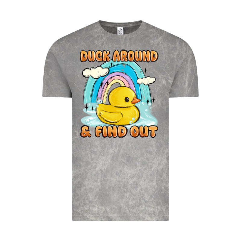 Duck Around And Find Out Vintage Tee by MaliasSmallBusiness | Teevron