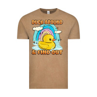 Vintage Coffee duck around and find out Vintage Tee - MaliasSmallBusiness