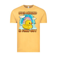 Vintage Mustard duck around and find out Vintage Tee - MaliasSmallBusiness