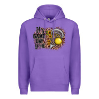 Purple it's game day y'all lacrosse Premium Hoodie - JahusDesignShop