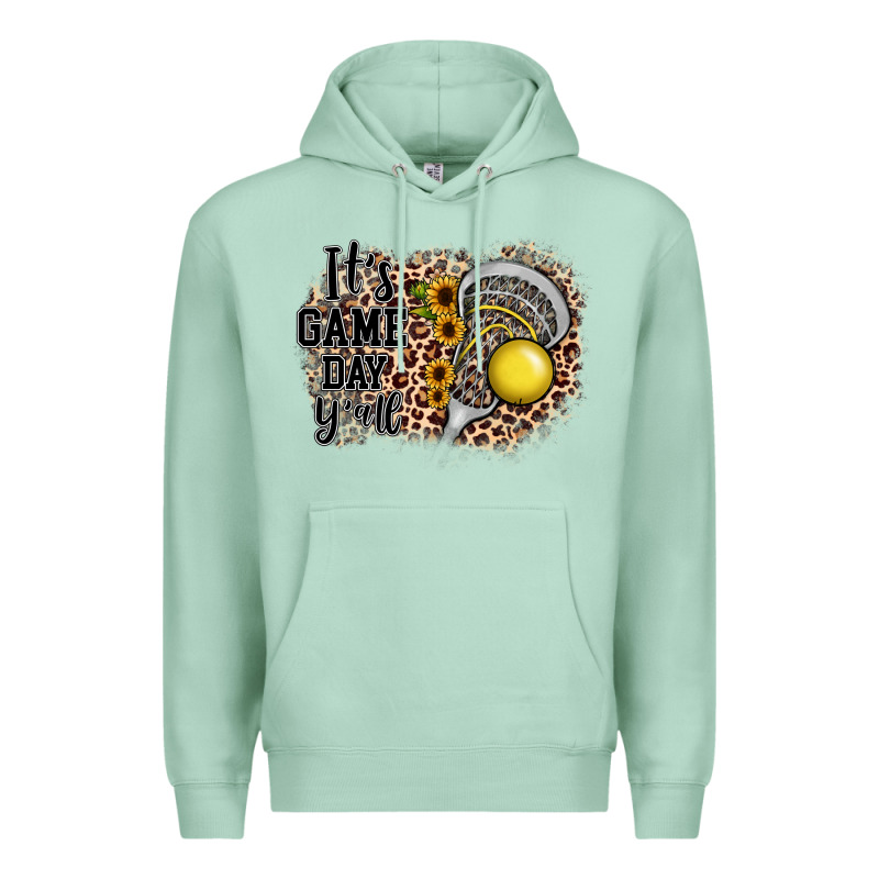 It's Game Day Y'all Lacrosse Premium Hoodie by JahusDesignShop | Teevron