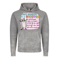 Cloud Rock just realized im a raccoon Vintage Hoodie - MaliasSmallBusiness
