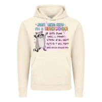 Vintage Artic just realized im a raccoon Vintage Hoodie - MaliasSmallBusiness
