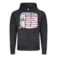 Vintage Black just realized im a raccoon Vintage Hoodie - MaliasSmallBusiness