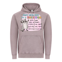 Vintage Zinc just realized im a raccoon Vintage Hoodie - MaliasSmallBusiness