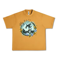 Peanut Butter just breathe Urban Heavy Tee - MaliasSmallBusiness