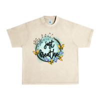 Sandshell just breathe Urban Heavy Tee - MaliasSmallBusiness