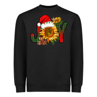 Black joy christmas with sunflower bbs Heavyweight Sweatshirt - BundleAndBundleShop