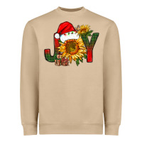 Mushroom joy christmas with sunflower bbs Heavyweight Sweatshirt - BundleAndBundleShop