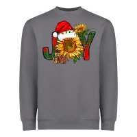Storm joy christmas with sunflower bbs Heavyweight Sweatshirt - BundleAndBundleShop