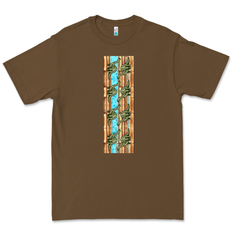 Dinosaur Brontosaurus Pen Wrap Premium Tee by Artiststas | Teevron