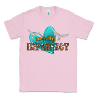 Bubblegum Pink perfectly imperfect Classic Tee - NancyCooperArtShop