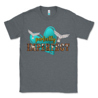 Charcoal Heather perfectly imperfect Classic Tee - NancyCooperArtShop