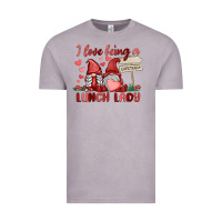 Vintage Zinc i love being a lunch lady Vintage Tee - MaliasSmallBusiness