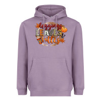 Lavender leaves and lattes Heavyweight Hoodie - CowGirlArtShop